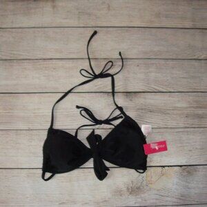 Xhilaration Halter Bow Front Bikini Swimsuit Top